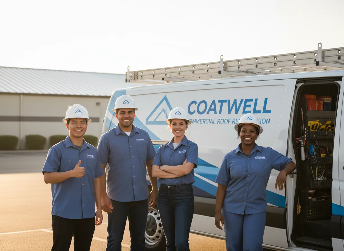 Commercial roof coating company in Springboro, PA